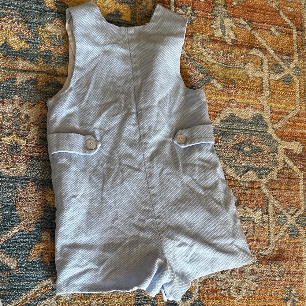 Bailey Boys Light Blue Sleeveless jon jon